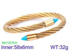 Stainless Steel Wire Bangle
