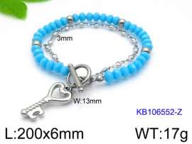 Stainless Steel Crystal Bracelet