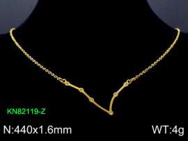 Stainless Steel Stone Necklace