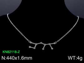 Stainless Steel Stone Necklace