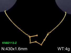 Stainless Steel Stone Necklace