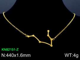 SS Gold-Plating Necklace