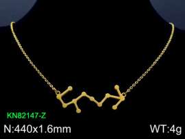 SS Gold-Plating Necklace