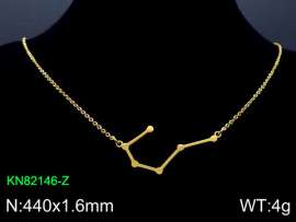 SS Gold-Plating Necklace