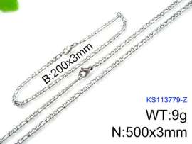SS Jewelry Set(Most Men)