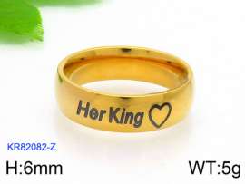 Stainless Steel Gold-plating Ring