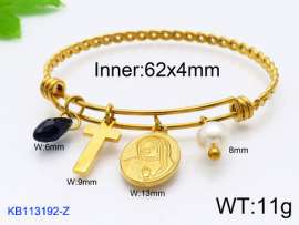 Stainless Steel Gold-plating Bangle