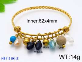 Stainless Steel Gold-plating Bangle