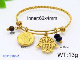 Stainless Steel Gold-plating Bangle