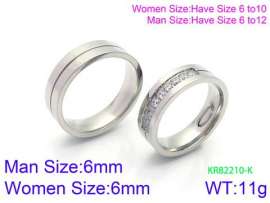 Stainless Steel Lover Ring