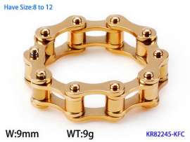 Stainless Steel Gold-plating Ring