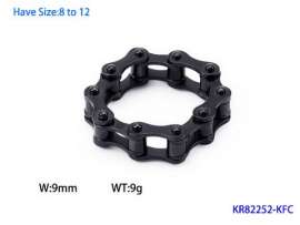 Stainless Steel Black-plating Ring