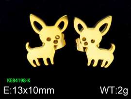 SS Gold-Plating Earring