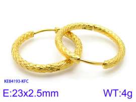 SS Gold-Plating Earring