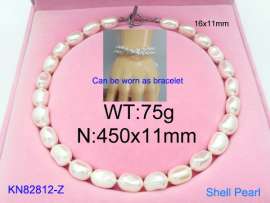 Shell Pearl Necklaces