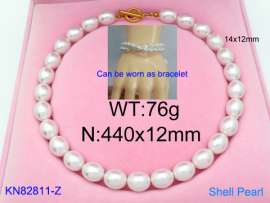 Shell Pearl Necklaces