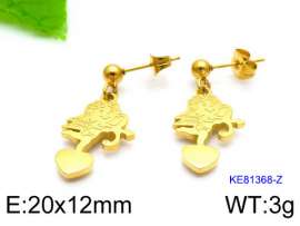 SS Gold-Plating Earring