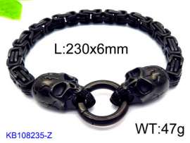 Stainless Steel Black-plating Bracelet