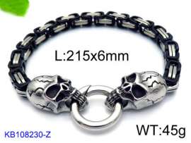 Stainless Steel Black-plating Bracelet