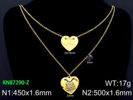 SS Gold-Plating Necklace