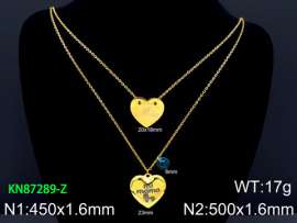 SS Gold-Plating Necklace