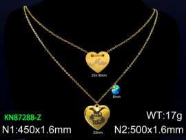 SS Gold-Plating Necklace