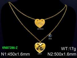SS Gold-Plating Necklace