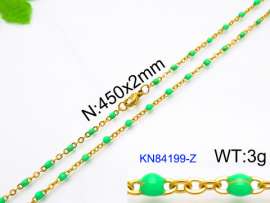 Staineless Steel Small Gold-plating Chain