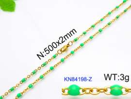 Staineless Steel Small Gold-plating Chain