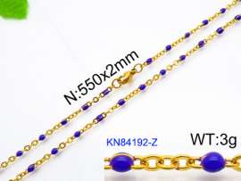 Staineless Steel Small Gold-plating Chain