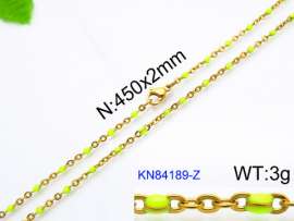 Staineless Steel Small Gold-plating Chain
