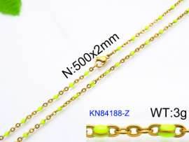 Staineless Steel Small Gold-plating Chain