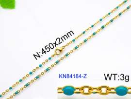 Staineless Steel Small Gold-plating Chain