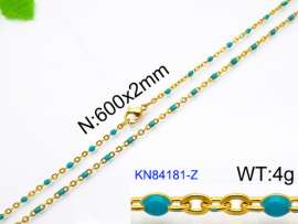 Staineless Steel Small Gold-plating Chain