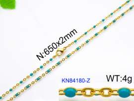 Staineless Steel Small Gold-plating Chain