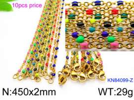 Staineless Steel Small Gold-plating Chain