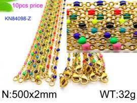 Staineless Steel Small Gold-plating Chain