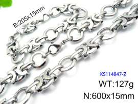 SS Jewelry Set(Most Men)