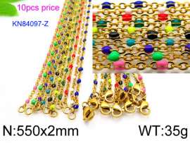 Staineless Steel Small Gold-plating Chain