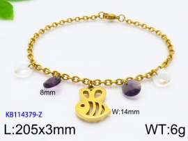 Stainless Steel Gold-plating Bracelet