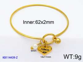 Stainless Steel Gold-plating Bangle