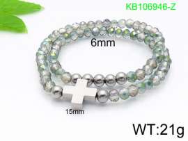 Stainless Steel Crystal Bracelet