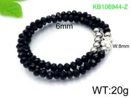 Stainless Steel Crystal Bracelet