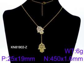 SS Gold-Plating Necklace