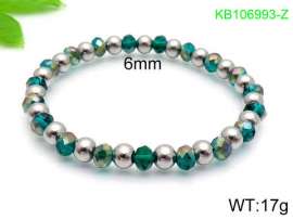 Stainless Steel Crystal Bracelet