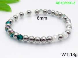 Stainless Steel Crystal Bracelet