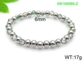 Stainless Steel Crystal Bracelet