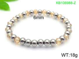 Stainless Steel Crystal Bracelet