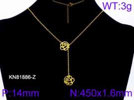 SS Gold-Plating Necklace