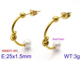 SS Gold-Plating Earring